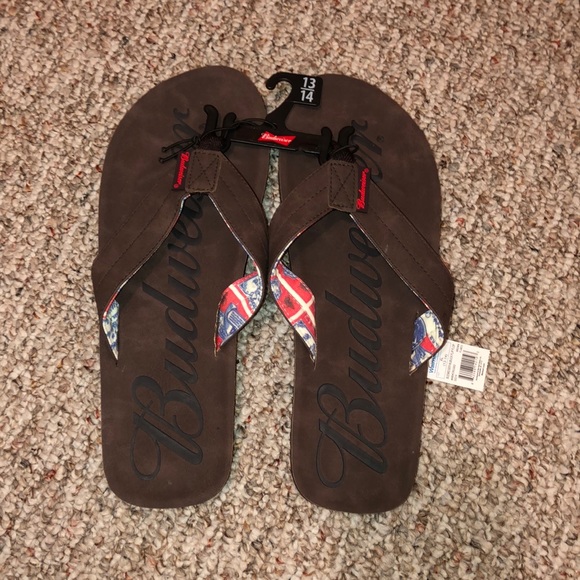 budweiser flip flops